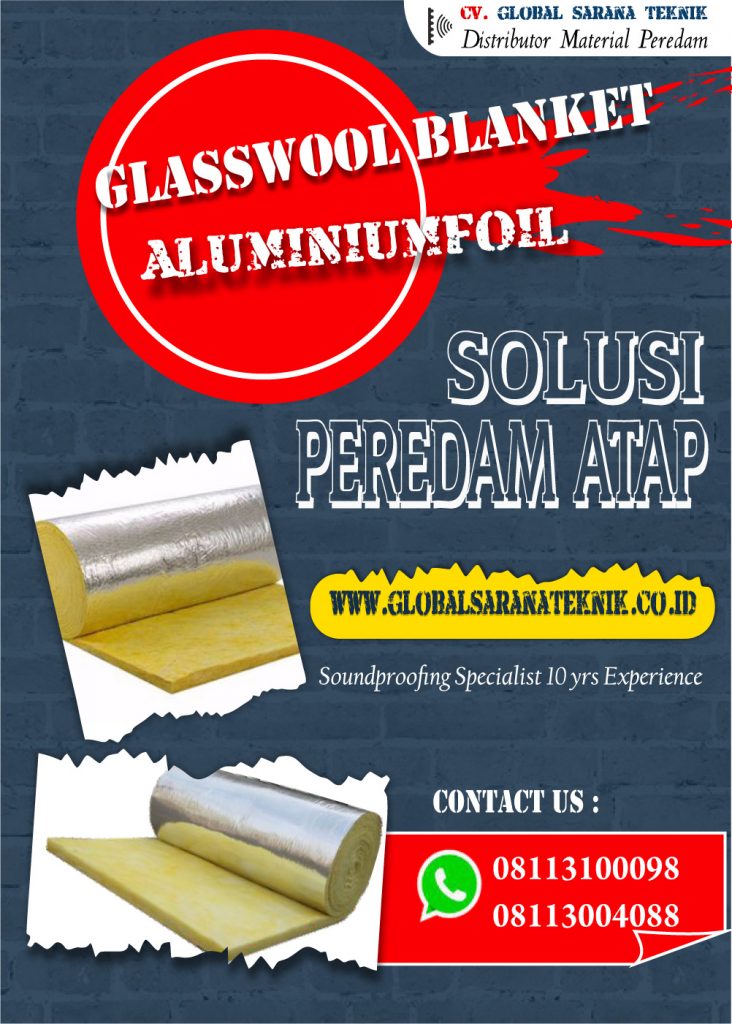Glasswool Aluminium Roll 